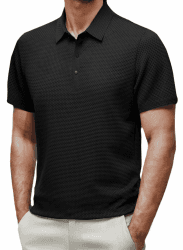 Elegancity Poloshirt Herren | Einzigartiger Stoff & Modedesign 🌟 Angebot bei HelloDeals
