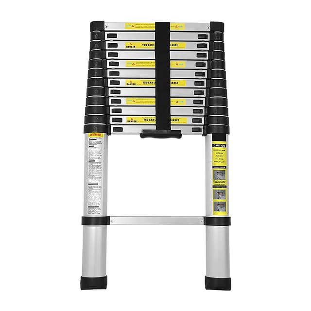 Joparri Aluminium Teleskopleiter, 3.2M Ausziehbare Leiter 🧗‍♂️🔧