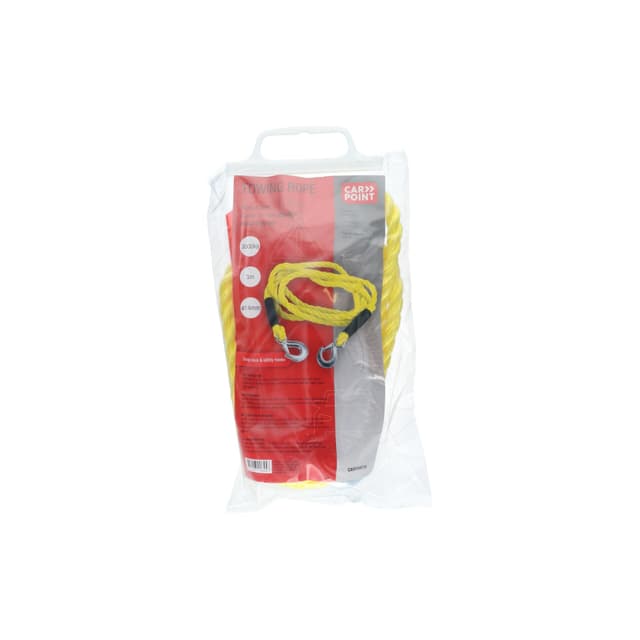 🚗🔗 Carpoint Abschleppseil 3000kg 3000 kg - 14mm 🚲🔗