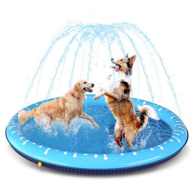 Nobleza Hundepool D100cm/39in Planschbecken für Große & Kleine Hunde 🐶🌞