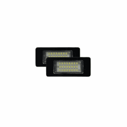 🚗💡 AUTO-STYLE LED Nummerschildbeleuchtung für Audi/Volkswagen/Skoda/Seat Modelle