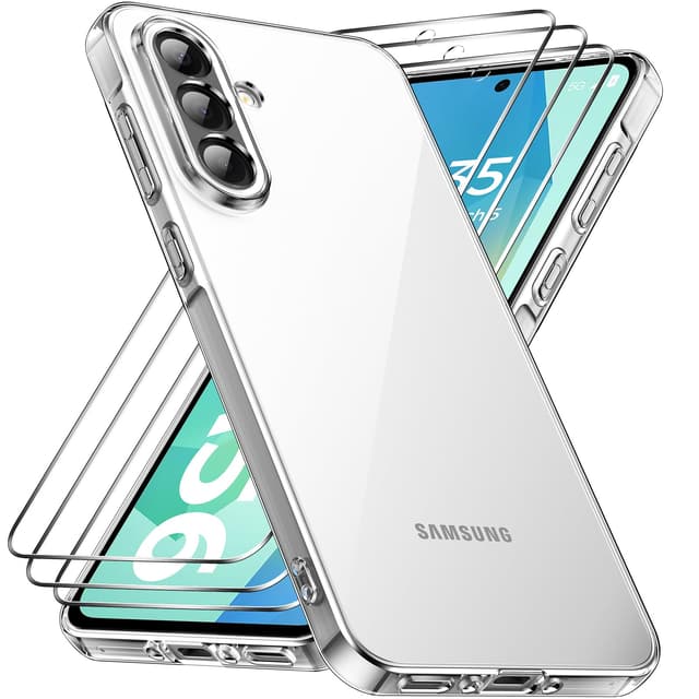 📱 caslord Hülle für Samsung Galaxy A56 5G + 3 Stück Hartglas 🛡️