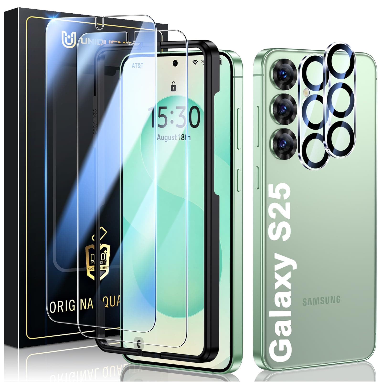 Einzigartiger Displayschutz für Samsung Galaxy S25 📱🔒📸