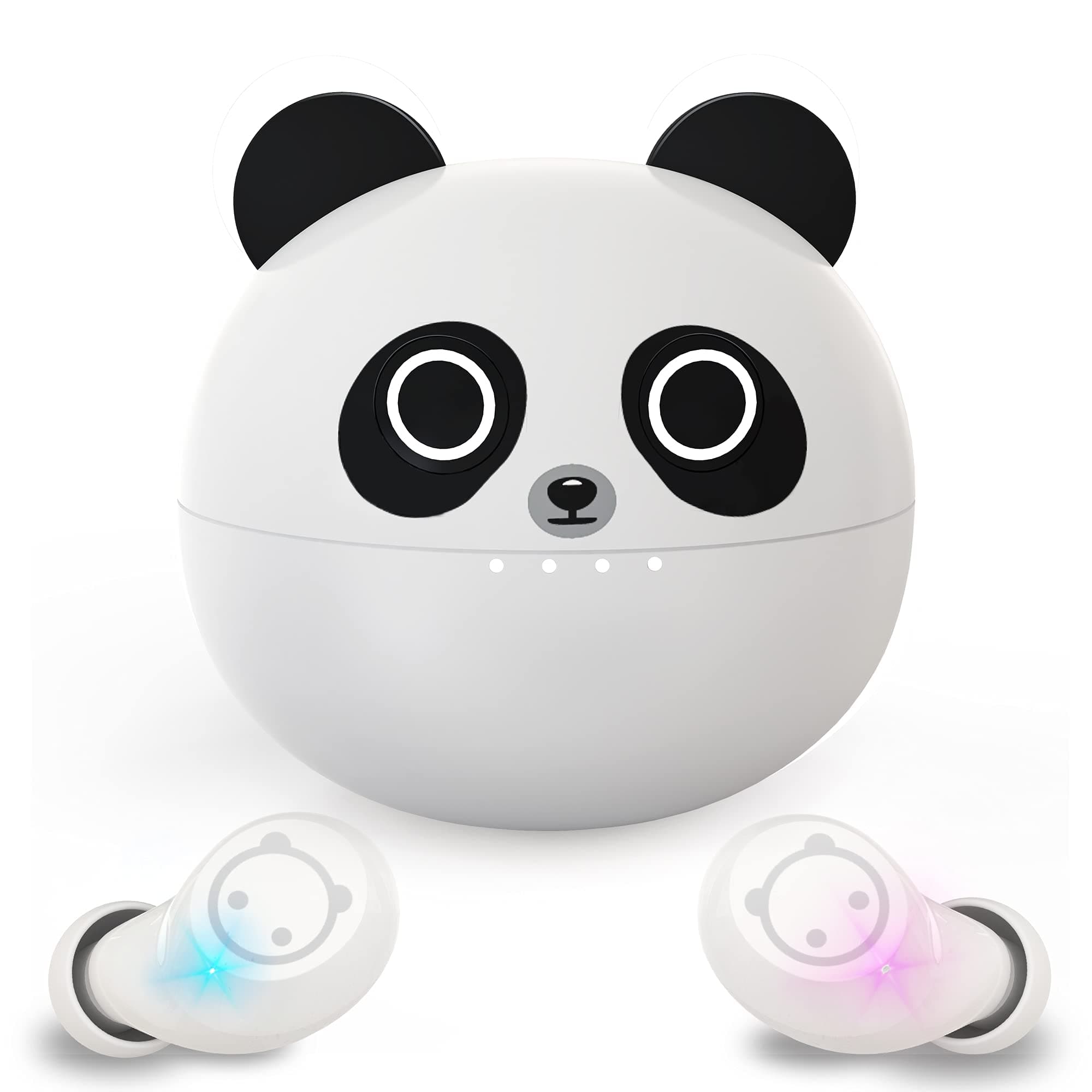 AMAFACE Panda Kabellose In Ear Kopfhörer - Bluetooth Kopfhörer mit Dual Mikrofon und 3D-Surround-Stereo 🐼🎧
