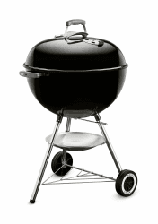 🔥 Weber Classic Kettle Holzkohlegrill Ø 57cm - Schwarz (1341504) Angebot! 🔥