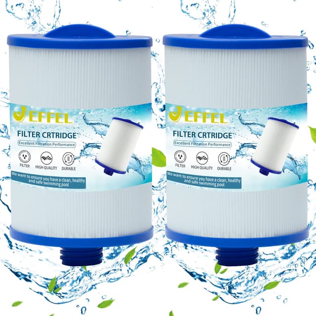 Spa-Filter für Whirlpool, PWW50-Filter für Whirlpool-Filter, Ersatz für Unicel 6CH-940, Filbur FC-0359, für Waterway Plastics 817-0050 (2 Stück)