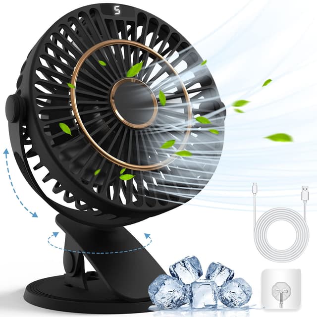 COZII Mini Ventilator mit LED-Anzeige 🌀🌬️