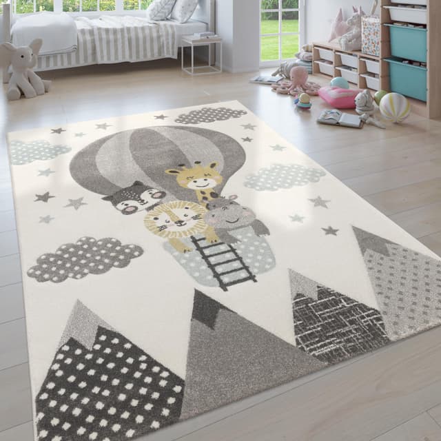 Paco Home Teppich Kinderzimmer 🌈🦄🦋🐰