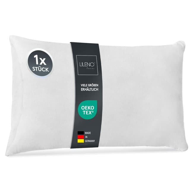 LILENO HOME 1er Set Kissenfüllung 50 x 70 cm - 40°C waschbares Innenkissen 😍