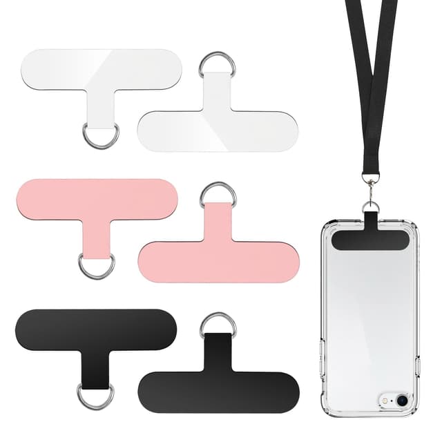 BUOKSLLY 6 Stück Mobile Phone Lanyard Patch Pad ohne Klebstoff 📱