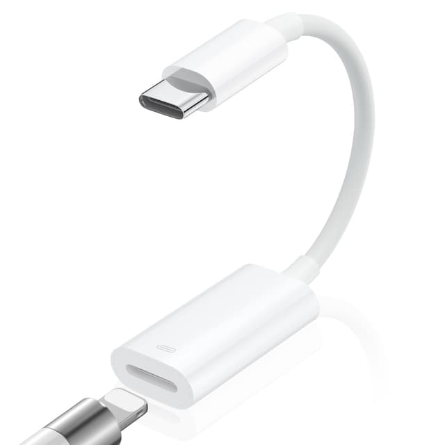 🔥 Deal! AXFEE USB C auf Light-ning Kopfhörer Adapter - Typ C auf Light-ning Audio Adapter