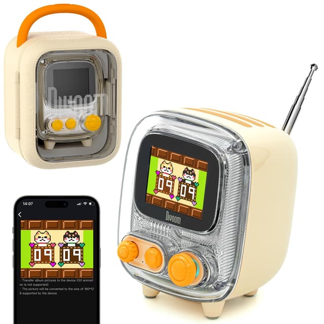 Divoom Tiivoo Retro-Bluetooth-Lautsprecher 🎶📻