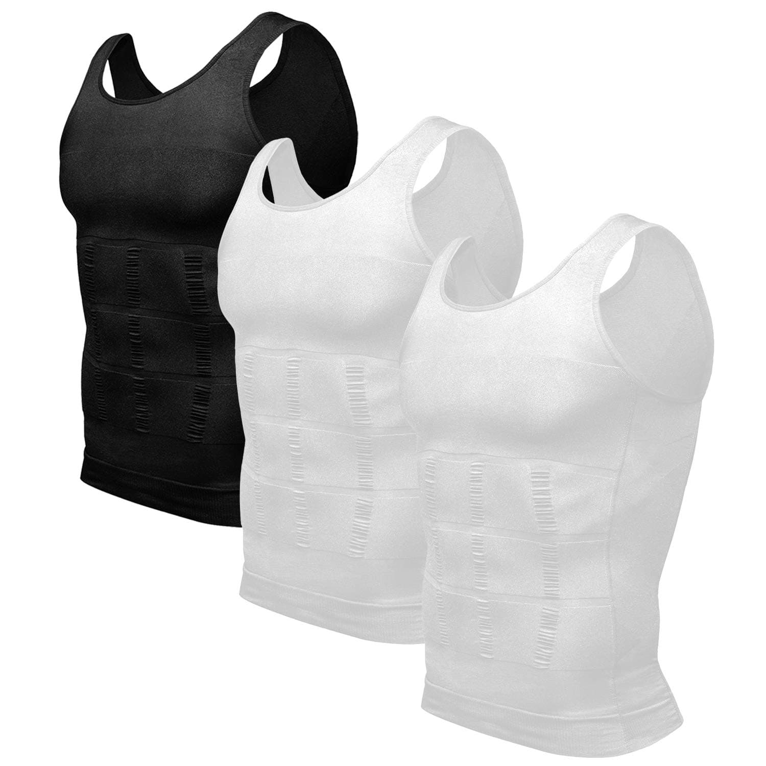 Herren Shapewear 3er Pack Tank Top Compression Shirt 🚀