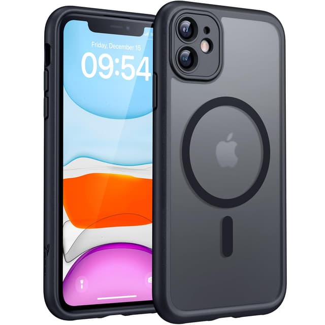 TOCOL iPhone 11 Hülle für Magsafe 📱🔒📸 - Schwarz