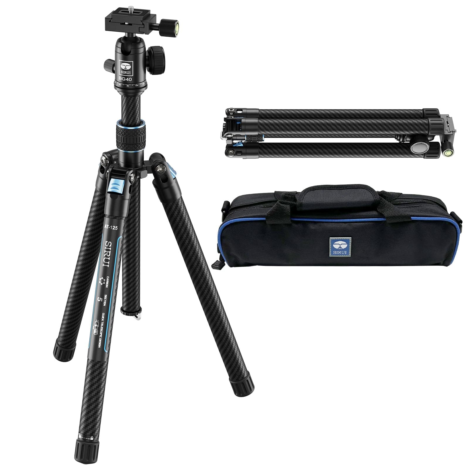 SIRUI Carbon Stative Kamera mit BG40 360 °Kugelkopf - Sonderangebot! 📷🌟