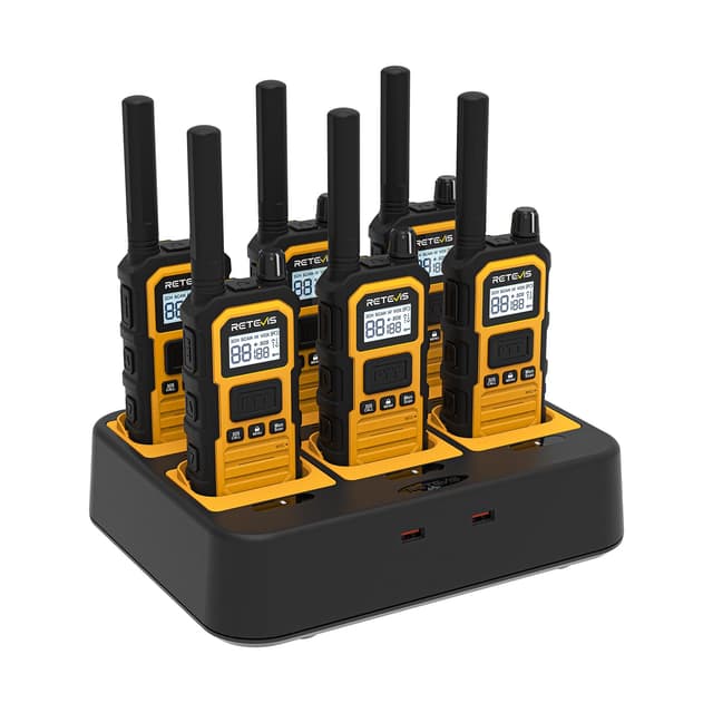 Retevis RB648 Plus Wasserdichte Walkie Talkies IP67 📞🔋🔧