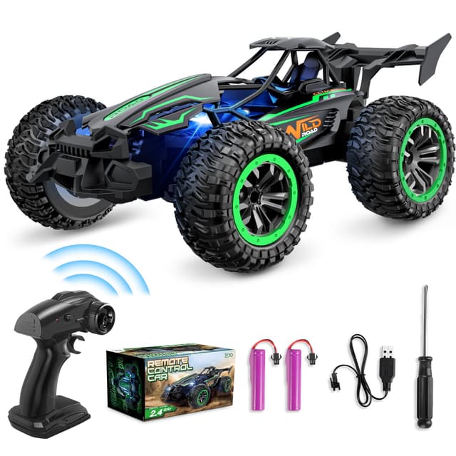 🚗🎁 Perbabe Ferngesteuertes Auto 2WD All Terrain Off-Road RC Car 🌟 Spielzeug Geschenk für Kinder