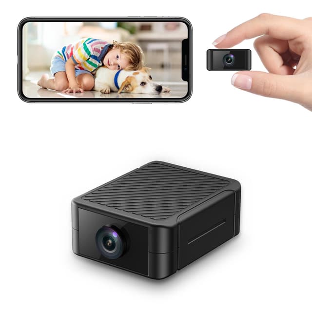 📸 Liretope Mini Kamera 4K HD WLAN Überwachungskamera - Sonderangebot!