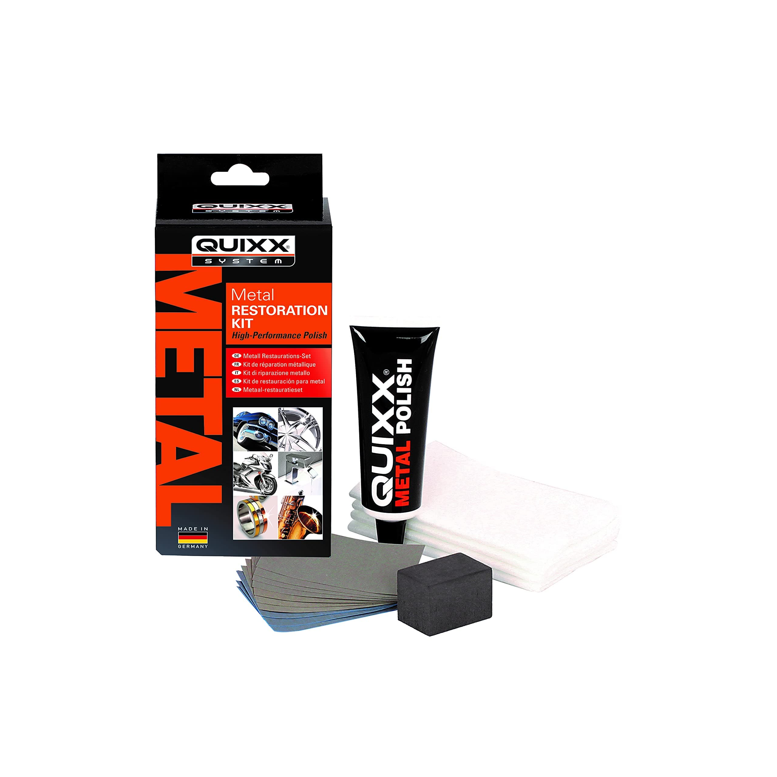 🔧🔨🌟 Quixx Metal Restoration Kit / Metall Restaurations-Set Metall-Restaurierung 🌟🔨🔧