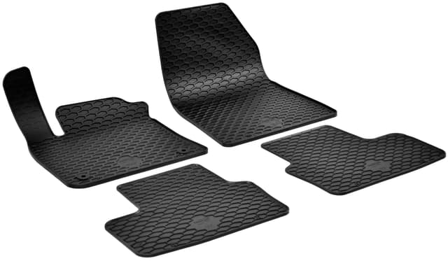 Walser DirtGuard Gummi Fussmatten für Mitsubishi ASX, Renault Captur II & Renault Symbioz