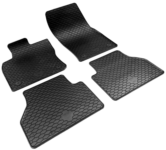 Walser DirtGuard Gummi Fußmatten für Ford Tourneo Connect/Grand Tourneo Connect & VW Caddy V