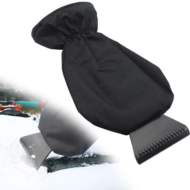 😎🚗 Kotkiddy® Eiskratzer mit Handschuh - Eismonster Schneekratzer 🚗😎