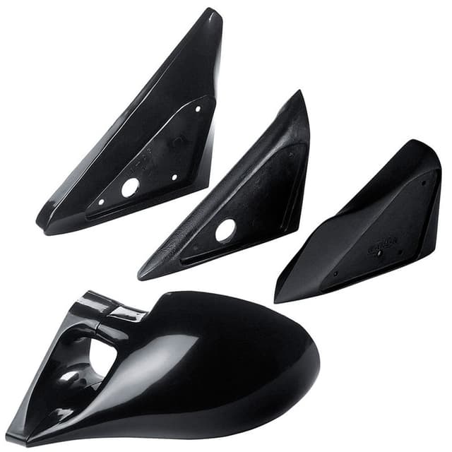 🚗 AUTO-STYLE Satz Spiegeladapterplatten kompatibel mit BMW 3er E46 1998-2005 Coupe 🛠️