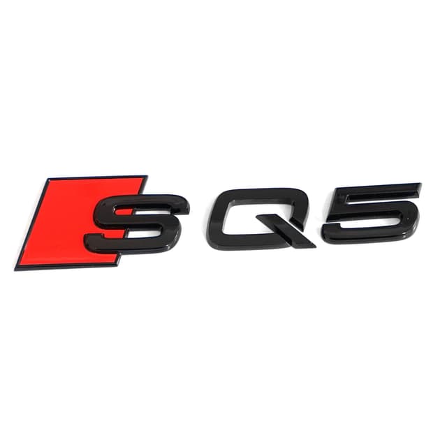 🚗 Audi 80A071804 Schriftzug SQ5 Aufkleber Black Edition Emblem 🏁