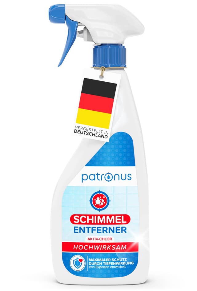 Patronus Schimmel-Entferner mit starker Tiefenwirkung [500 ml] - Effektives Anti Schimmel Spray