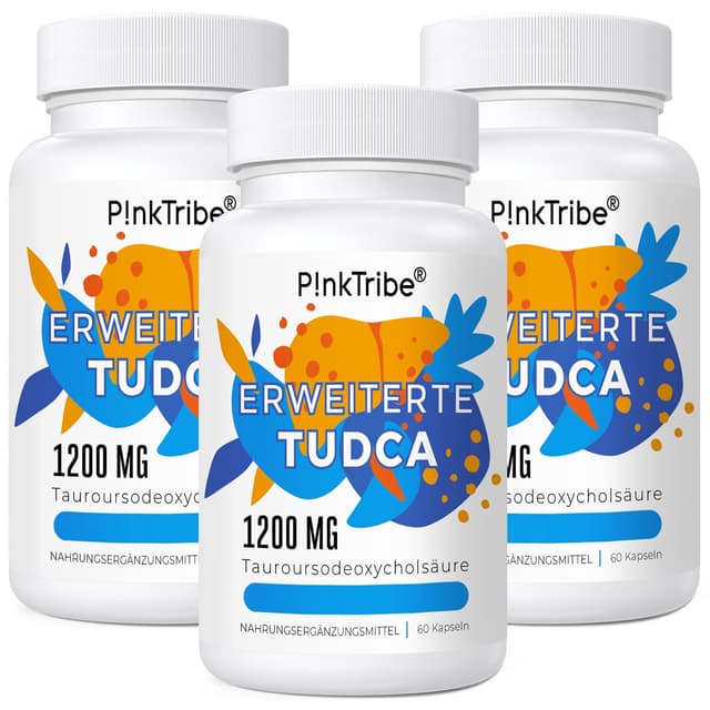 TUDCA Supplement 1200mg pro Portion (3er Pack) - Erstklassige Qualität!
