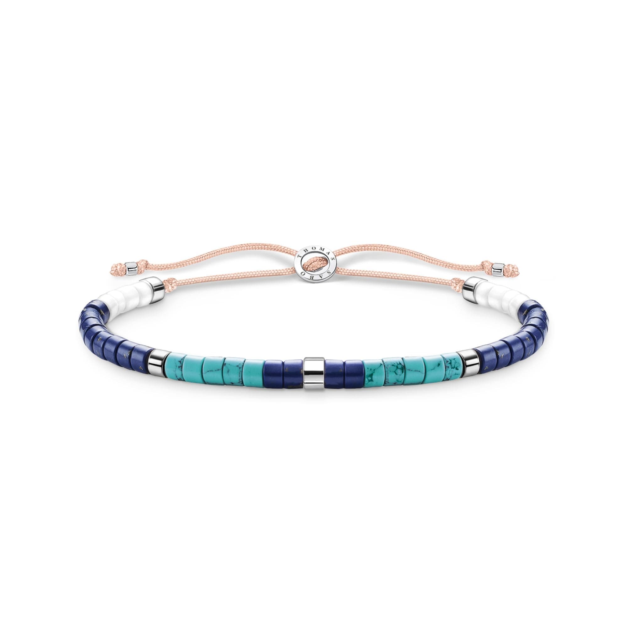🌟 Reduziert! Thomas Sabo Armband mit blauen Steinen 925 Sterlingsilber A2065-775-7 🌟