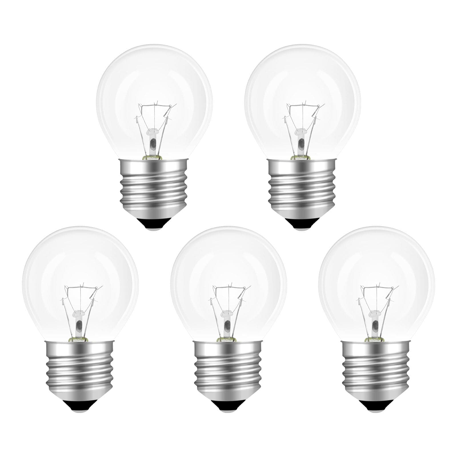 SCNNC Backofenlampe E27 300 Grad Hitzebeständig 230V Backofen G45 Dimmbar 🌡️🔥