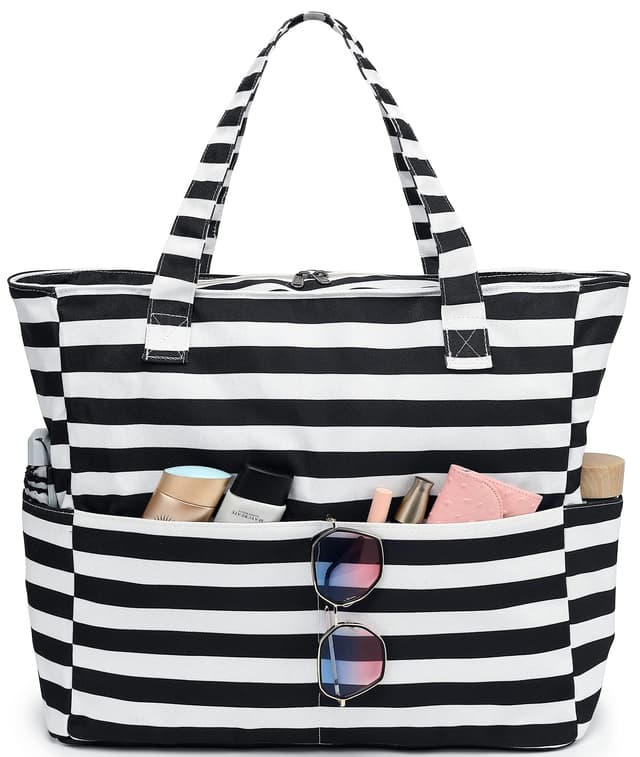 LEDAOU Große Strandtasche Damen Umhängetasche Handtasche 🏖️