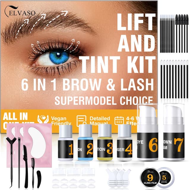 🌟 6-IN-1 Wimpernlifting & Augenbrauen Lifting Set 🌟