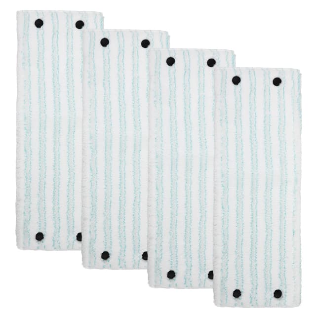 🧹🪣 4 Stück Wischmopp Bezug für Leifheit Combi/Clean Twist M Micro Duo mop - Ersatz Mikrofaser Mopptuchbezug