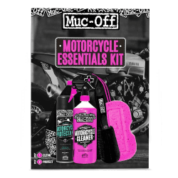 🏍️ Muc-Off Basis Motorrad Pflegeset - Must-Have Motorrad Zubehör für Reinigung und Pflege 🧼