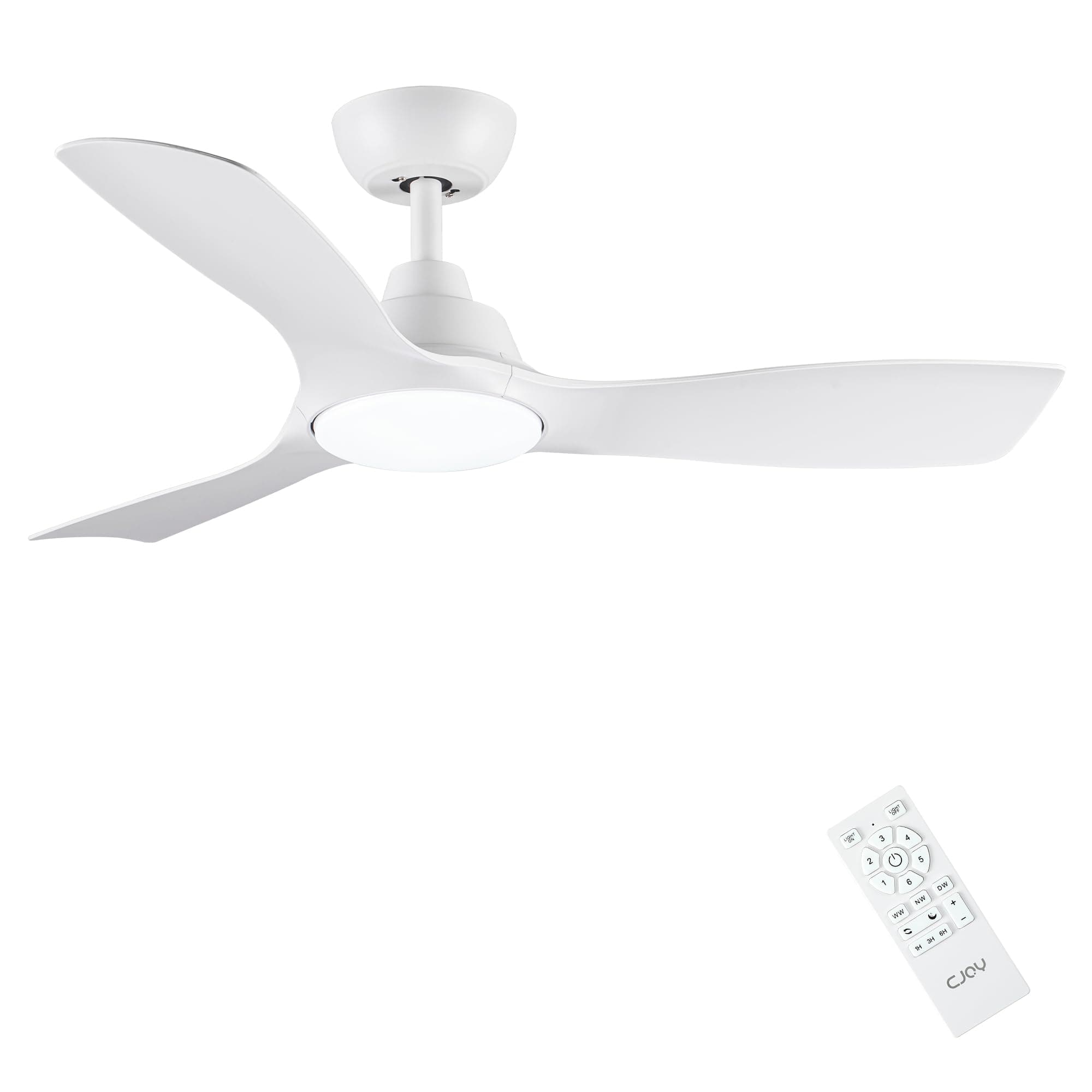 CJOY Deckenventilator mit Beleuchtung, 107 cm - Leise und Effizient 🌬️💡