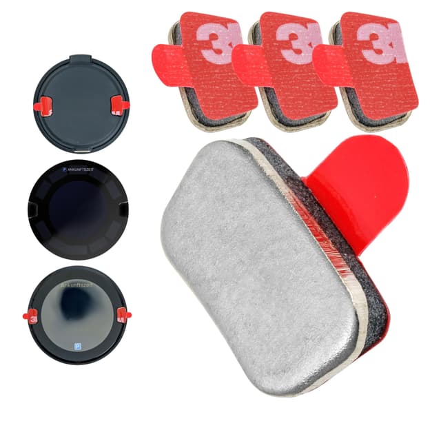 🚗 Ersatz Klebepads, 4 Stück - Kompatibel mit OOONO PARK P-DISC NO2, NO3, CO-DRIVER NO2
