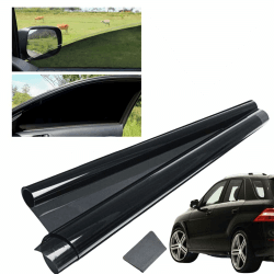 Sichtschutz Autofenster Tönungsfolie 50x300cm 🚗 Verdunkelung Auto Fenster Camping Sonnenschutz Folie Angebot bei HelloDeals