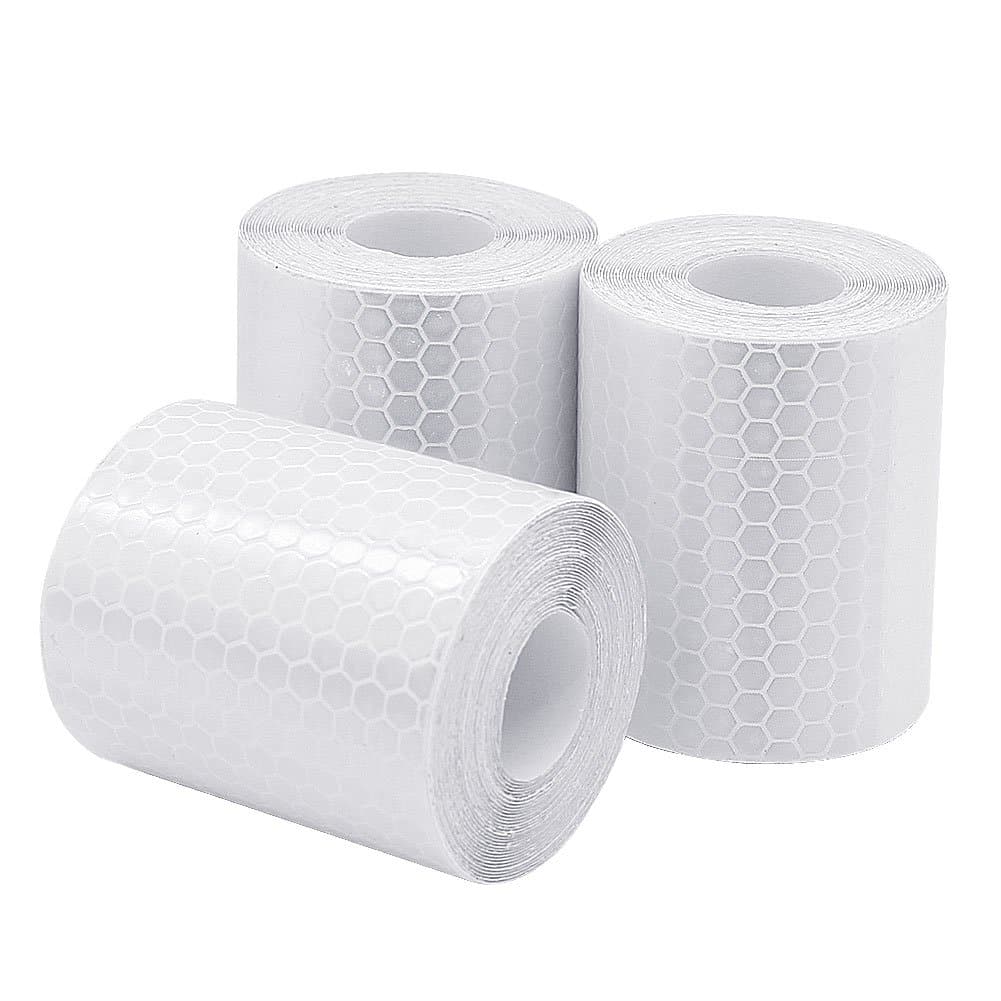 🌟 Super Angebot! GIZGA Reflektorband 3 Rollen 5cm x 300cm Klebeband 🚨