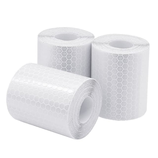 🌟 Super Angebot! GIZGA Reflektorband 3 Rollen 5cm x 300cm Klebeband 🚨