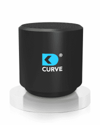 CURVE - Innovativer Luftreiniger mit Granulat - Entfernt 99% Keime und Gerüche - Metal Black 🌬️ Angebot bei HelloDeals