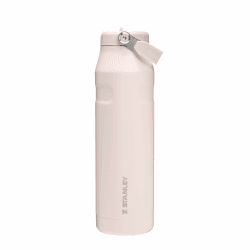 🌹🥤 Stanley Flip Straw 2.0 Trinkflasche mit Strohhalm 1.06L - Thermobecher Kühlt 17 Stunden 🌡️ - 4 Tage Eisgekühlt ❄️ - BPA-frei - Auslaufsicher - Spülmaschinenfest - Rose Quartz 1060 ml Angebot bei HelloDeals