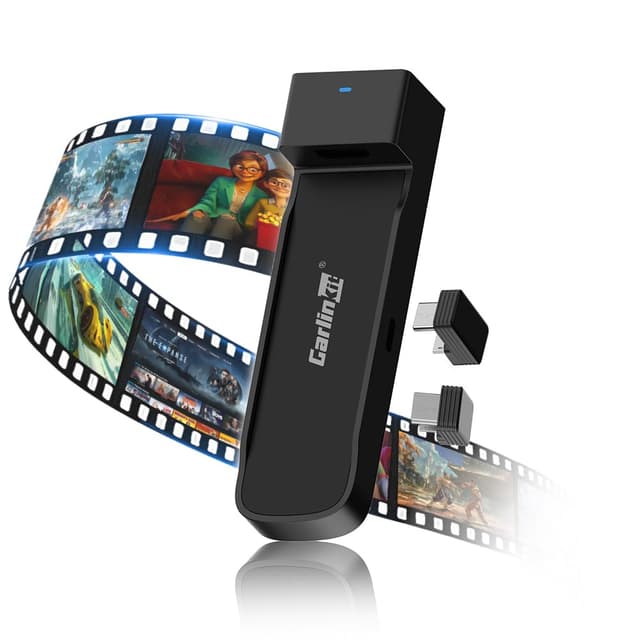 🔥 Carlinkit FireDrive Link-Wired CarPlay zu HDMI Adapter für Fire TV Stick Streaming