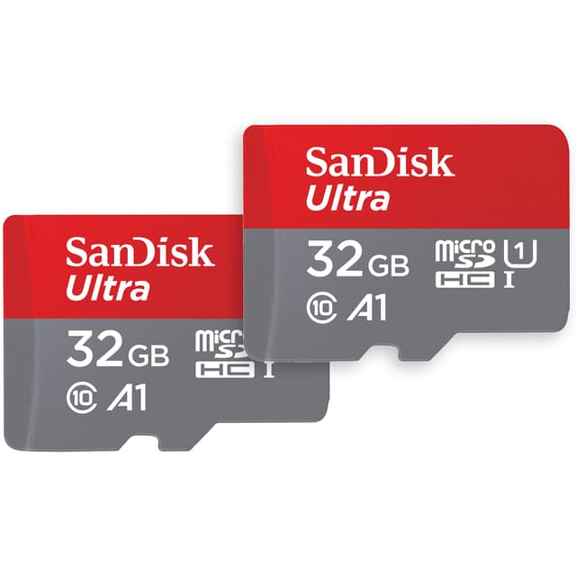 🔥 Deal: SanDisk Ultra 32 GB microSDHC Speicherkarte + SD Adapter (Doppelpack)