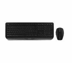 🍒 CHERRY GENTIX DESKTOP: Kabelloses Tastatur-Maus-Set in Schwarz 🖤 Angebot bei HelloDeals