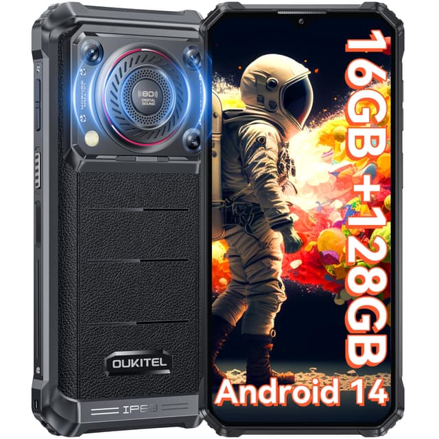 OUKITEL WP36 Outdoor Handy - 10600mAh 128dB Lautsprecher Outdoor Smartphone