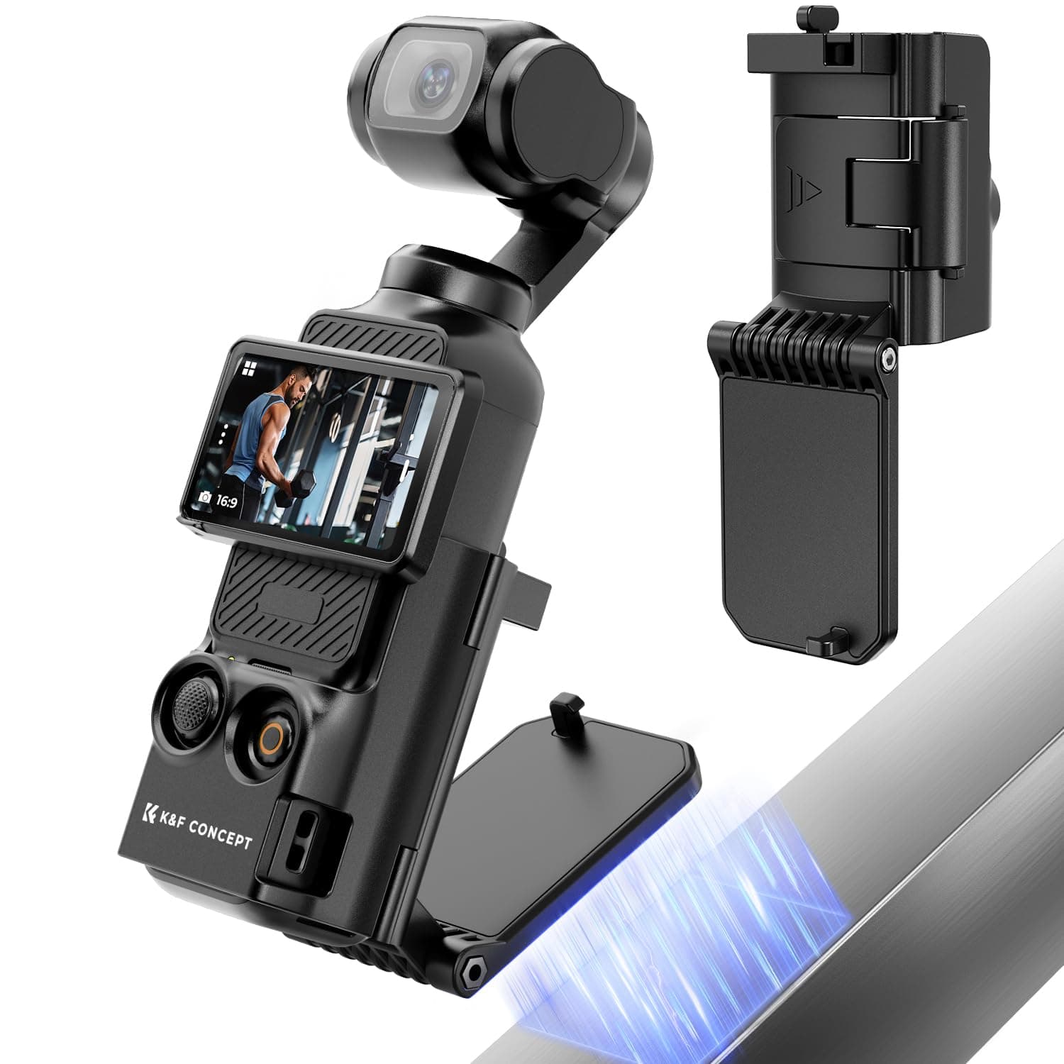 🔥 K&F Concept Magnetischer Halteständer für DJI Osmo Pocket 3 - 180° verstellbar 🔥