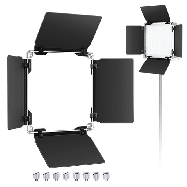 Neewer Profi LED-Videoleuchte Barndoor für Neewer 480 LED-Licht Platte ⭐️🎥