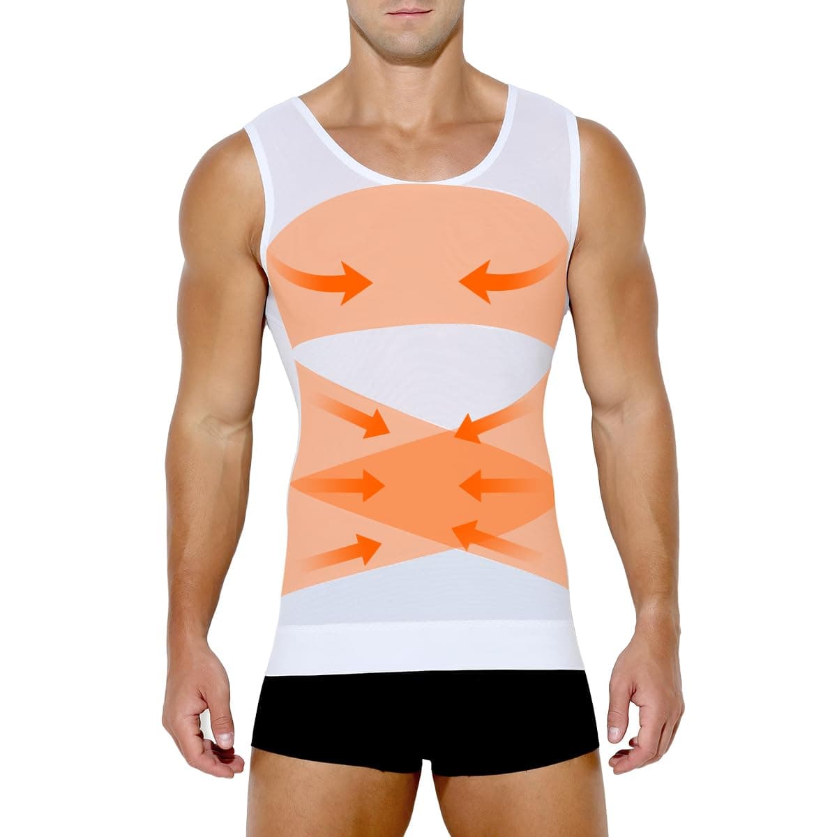Casey Kevin Shapewear Herren Kompressionsshirt 💪👕